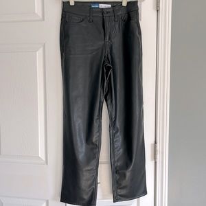 High waisted OG Loose Faux Leather Pants